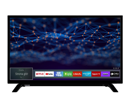 Telewizor 32" lub mniejszy TOSHIBA 32W2163DG HD SmartTV